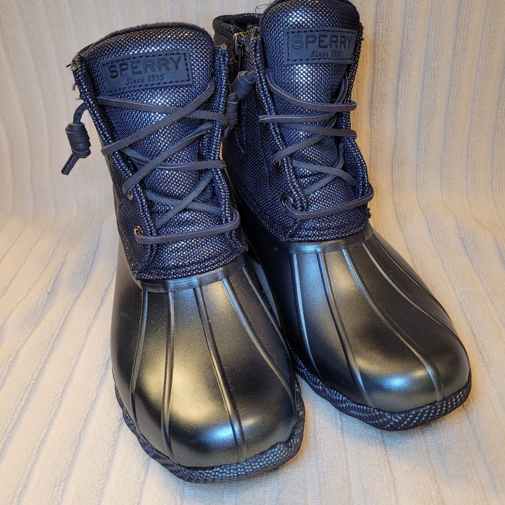 Sperry Women's Top-Sider Sperry Saltwater Rain Boots – Size 6 Women’s